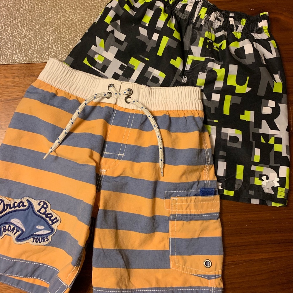 GAP and Under Armour Swim Trunks